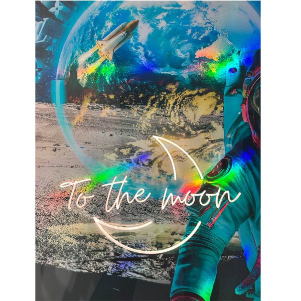 To The Moon - Neon Light - Image 6