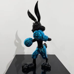 K.O. Black Bunny Blue