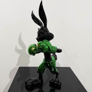 K.O. Black Bunny Green